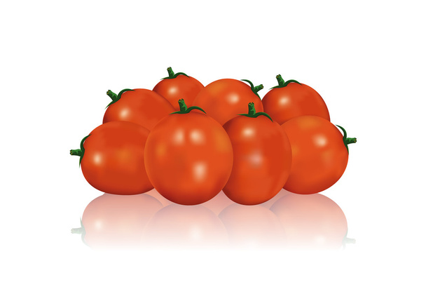 Tomatoes - Vector, Image