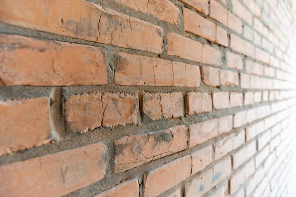 brickwork wall. Background texture. House renovation. - Foto, Imagem