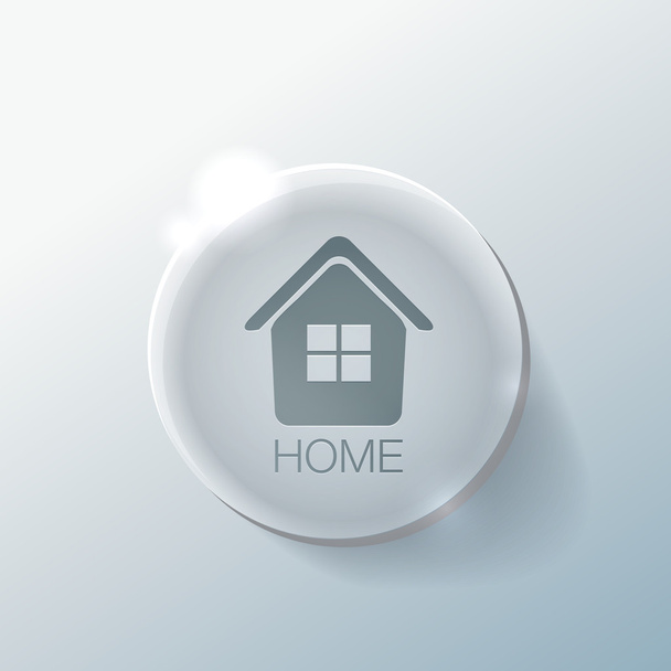 Icon home - Vector, imagen