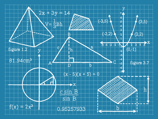 Matemáticas, Álgebra, Geometría, Trigonometría
 - Vector, imagen
