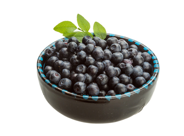 Blueberry with leaves - Photo, Image