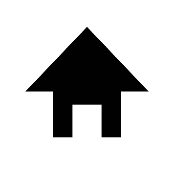 House silhouette icon. Home icon. Vector. - Vector, imagen