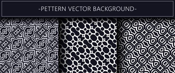 Collection of seamless ornamental ethnic patterns - Vektor, obrázek