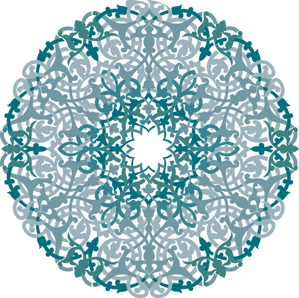Decorative pattern with beautiful detailed ornament - Vector, Image
