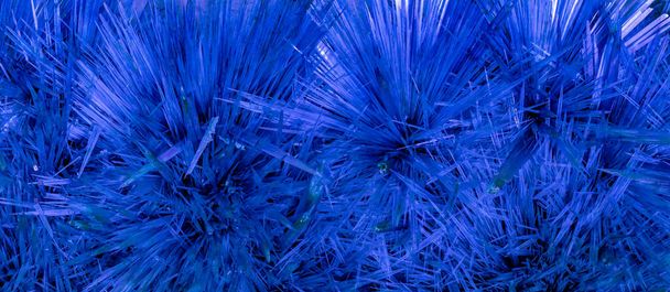 background or texture with crystal needles - Foto, afbeelding