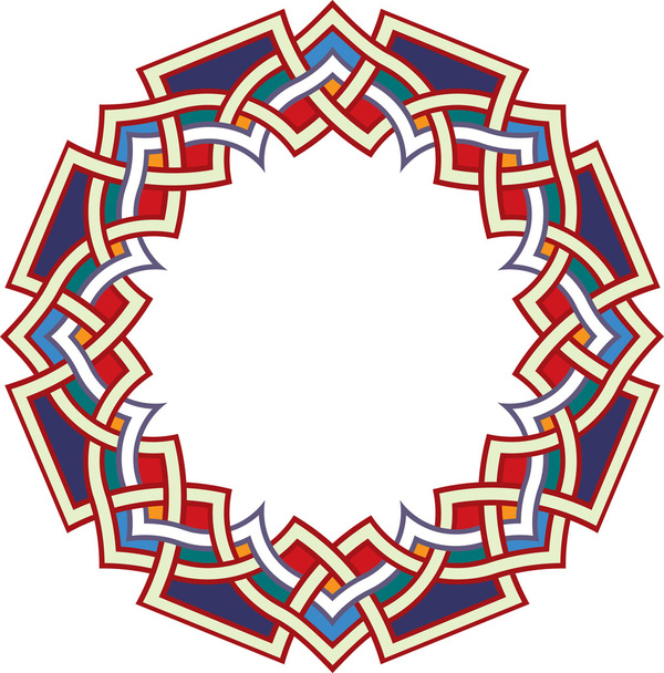 Arabeske nahtlose Muster - Vektor, Bild