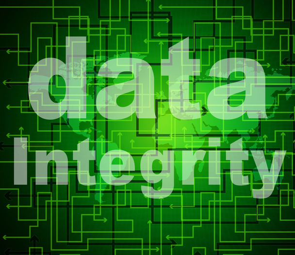 Integrita dat znamená, že ctnostný informací a poctivost - Fotografie, Obrázek
