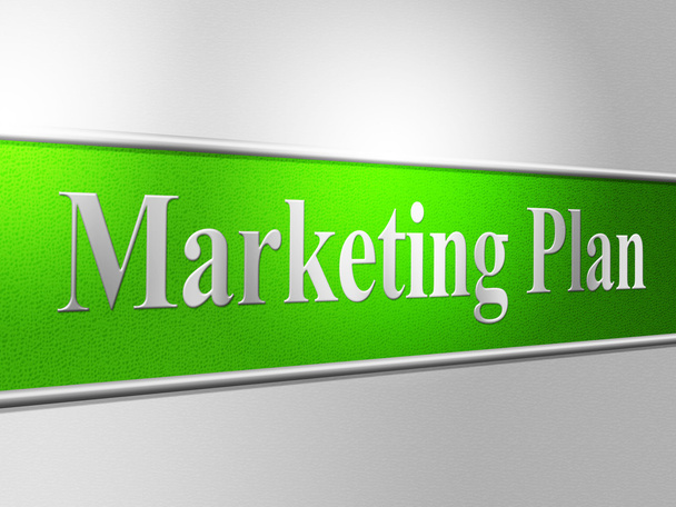 Marketing Plan Means Suggestion Ploy And Procedure - Photo, Image
