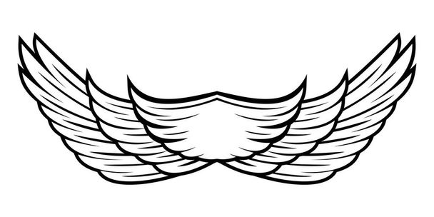 Wing design ilustrační vektor eps formát, vhodný pro vaše konstrukční potřeby, logo, ilustrace, animace, atd. - Vektor, obrázek