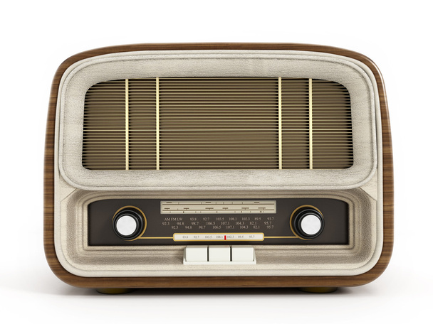 Antique radio - Φωτογραφία, εικόνα