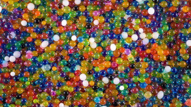 Perline d'acqua colorate - Foto, immagini