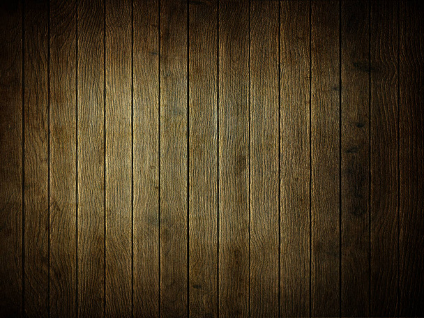 Wood texture background. Top view of vintage wooden table with cracks. Light brown wooden surface with natural color, texture and pattern. Rustic rough timber for backdrop. - Photo, image