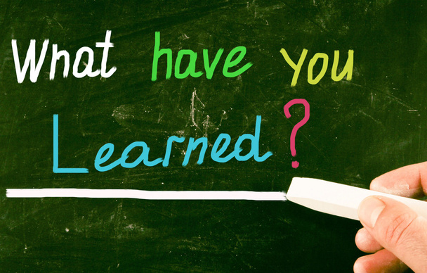 what have you learned? - Photo, Image