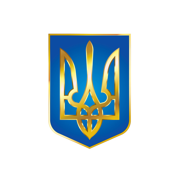Escudo de armas de Ucrania
 - Foto, imagen