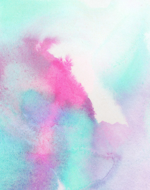 abstracto pintado fondo acuarela - Foto, Imagen