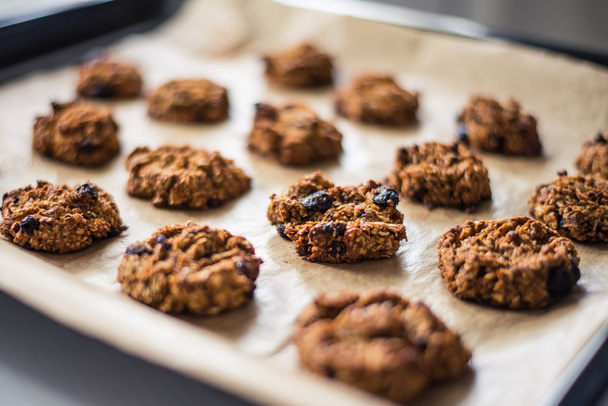 Healthy home-made ogranic cookies - Foto, Imagem