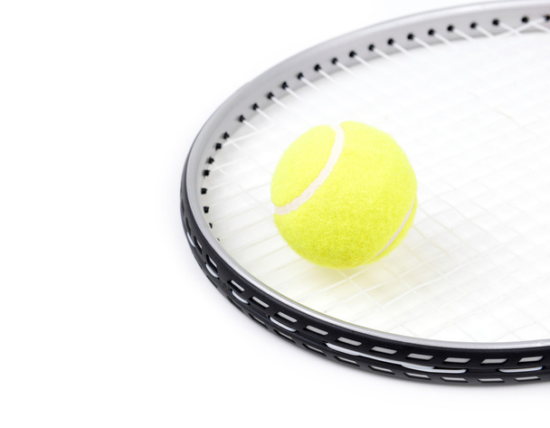 tennis racket isolated - Foto, Imagen