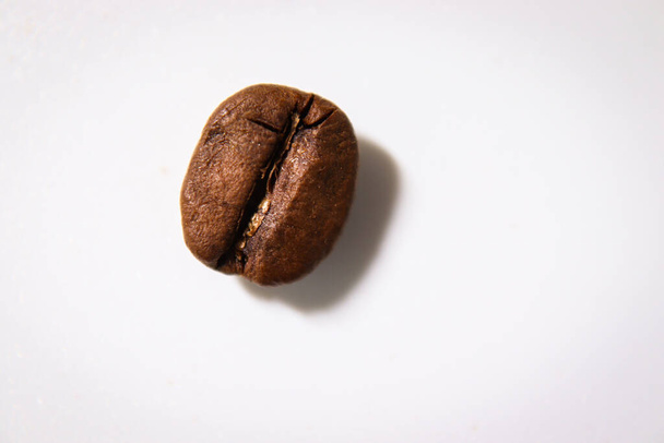 Close-up coffee beans, selective focus, macro. - 写真・画像