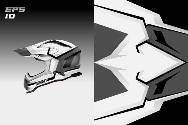Vector de diseño de envoltura de casco - Vector, Imagen