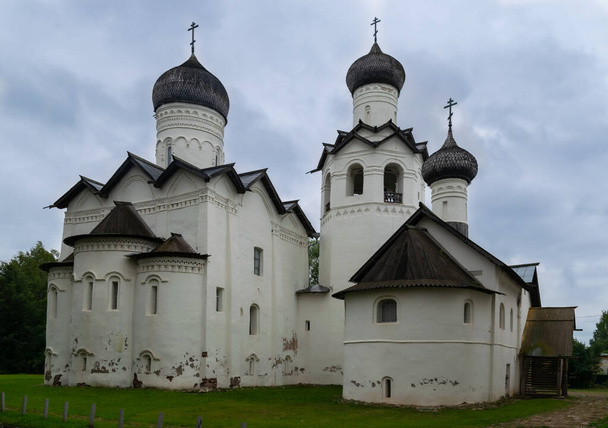 Transfiguration Monastery in Staraya Russa. This is a former Russian Orthodox monastery founded in 1192 - Fotó, kép