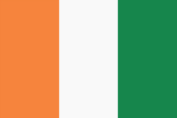 Côte d'Ivoire drapeau fond illustration grand fichier - Photo, image