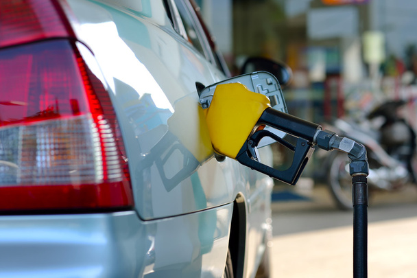 benzine pomp vullen - Foto, afbeelding