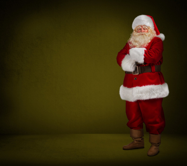 Санта-Клауса, дивлячись на камеру - Фото, зображення