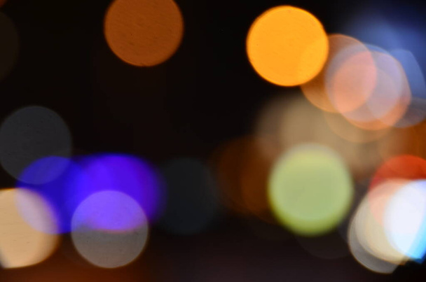 bokeh lights, defocused blurred background - Fotografie, Obrázek