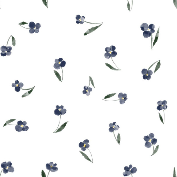 So cute seamless floral pattern  - Fotó, kép