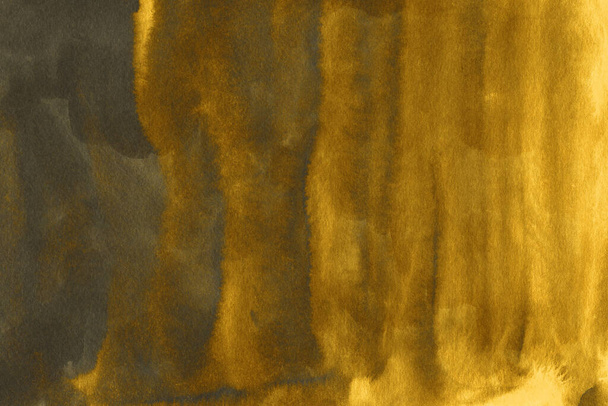 Golden Ink texture Backgrounds. soft Gold water ink on a paper canvas.  Abstract gold glittering textured art illustration. Backdrop for Abstract art, awards, concert, presentation, graphic designing and more. - Photo, Image