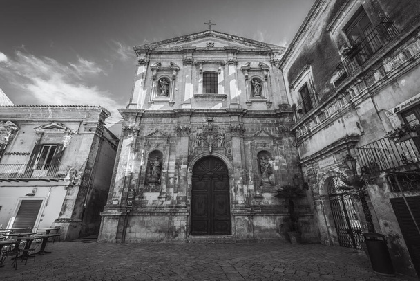 Chiesa di San Domenico a Modica, Ragusa, Sicilia, Italia, Europa, Patrimonio Mondiale dell'Umanità - Foto, immagini