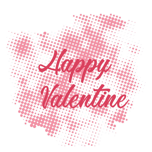 Valentines conception spéciale de carte pour imprimer ou utiliser comme affiche, carte, flyer ou T-shirt - Vecteur, image