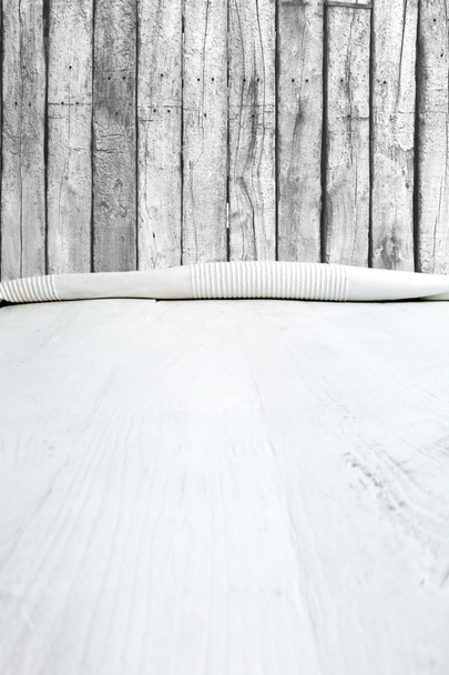 Wooden table with background - Valokuva, kuva