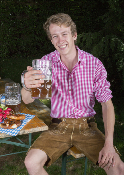 young bavarian man - Zdjęcie, obraz