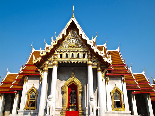 Templo Benchamabophit en Bangkok, Tailandia
 - Foto, Imagen