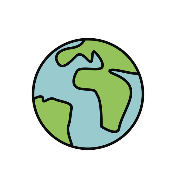 Эко-мировая планета - Вектор,изображение