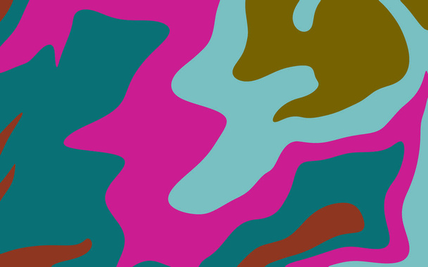Fondo de pastel suave con formas fluidas. Ilustración abstracta con colores. - Foto, Imagen