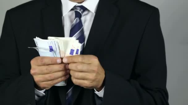 τραπεζογραμμάτια ευρώ - Πλάνα, βίντεο