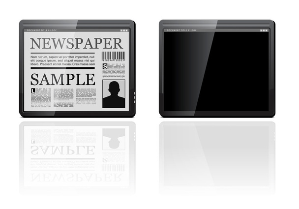 Generic tablet PC - Вектор,изображение