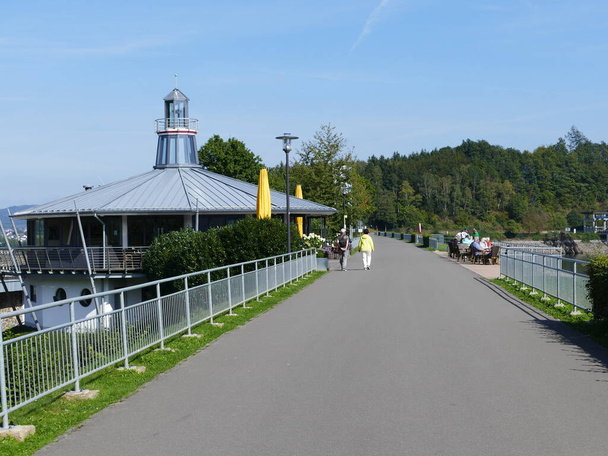 Presa del Biggetalsperre en Sauerland, Renania del Norte-Westfalia, Alemania - Foto, Imagen