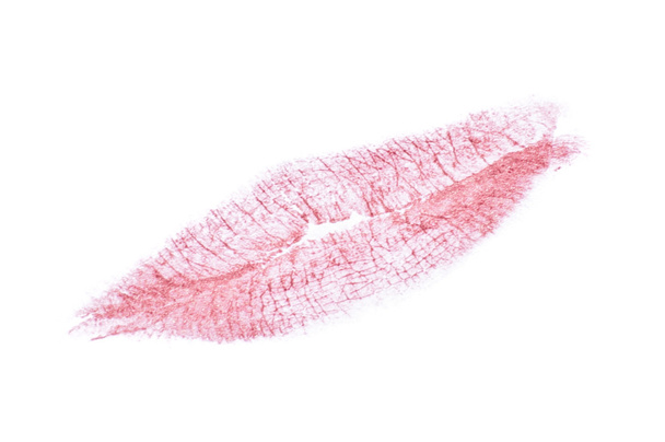 Lippenstift-Druck - Foto, Bild