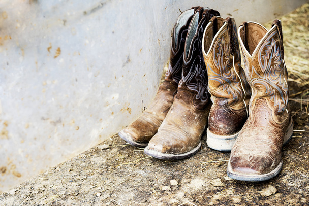 Cowboy footwear - Photo, Image