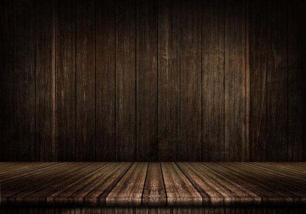 Old wooden background for montage or product presentation. - Foto, Imagem