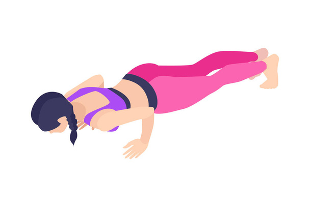 Ikona izometryczna fitness - Wektor, obraz