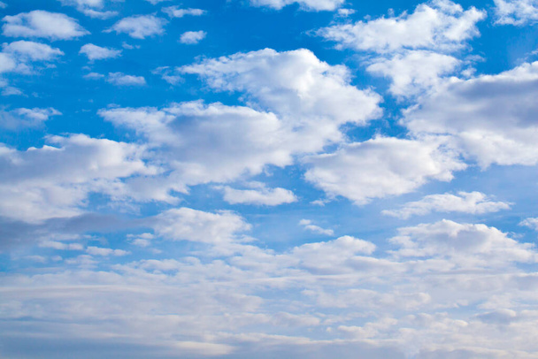 blue sky full of clouds. - Фото, зображення