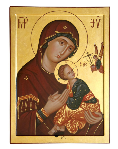 régi ikont az Isten anyja - Fotó, kép