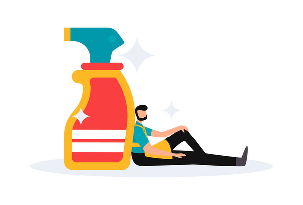 Cleaning Service Icon - Vector, Image