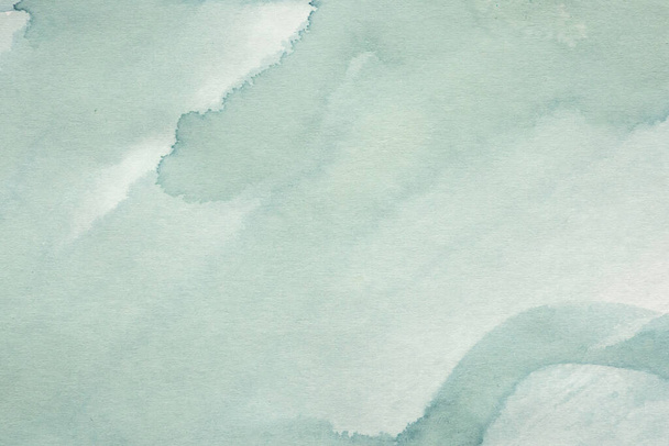 Textura de fondo de acuarela azul abstracta - Foto, Imagen