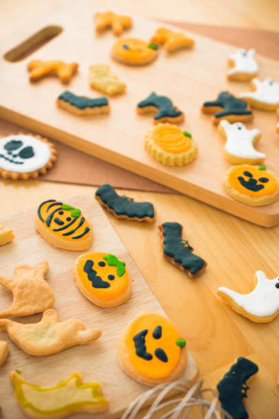 různé soubory cookie halloween - Fotografie, Obrázek
