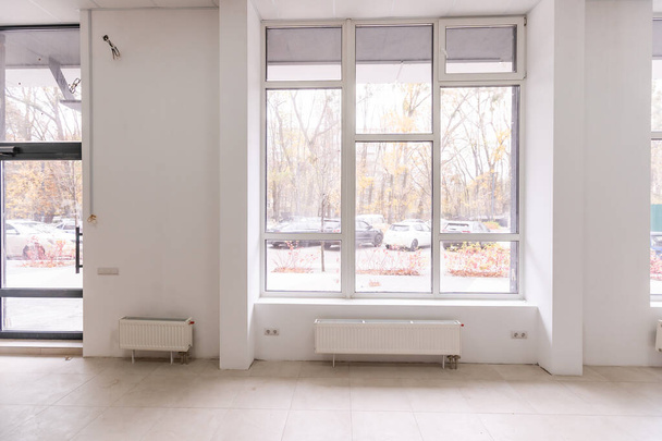 foto interior, apartamento após nova renovação sem móveis em estilo loft - Foto, Imagem